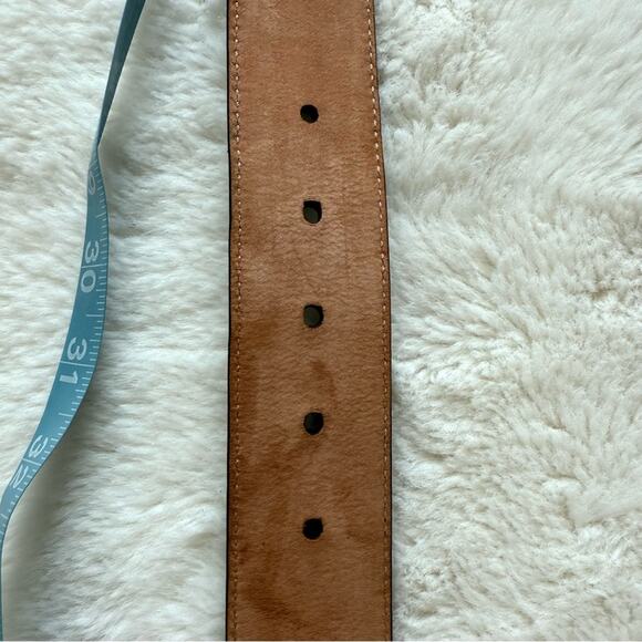 Salvatore Ferragamo stingray genuine leather belt size 40 Authentic Retail 950 - Picture 10 of 12